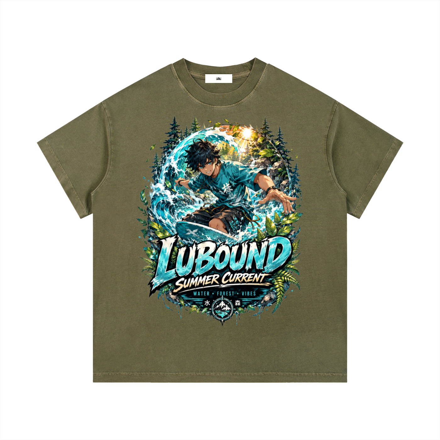 Vintage Wash Cotton T-Shirt