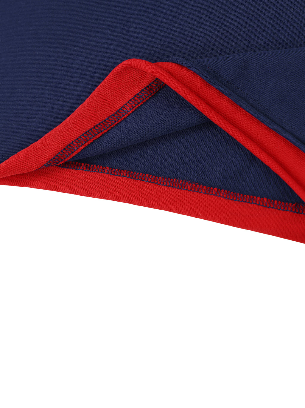 Unisex Boxy Color Block T-Shirt