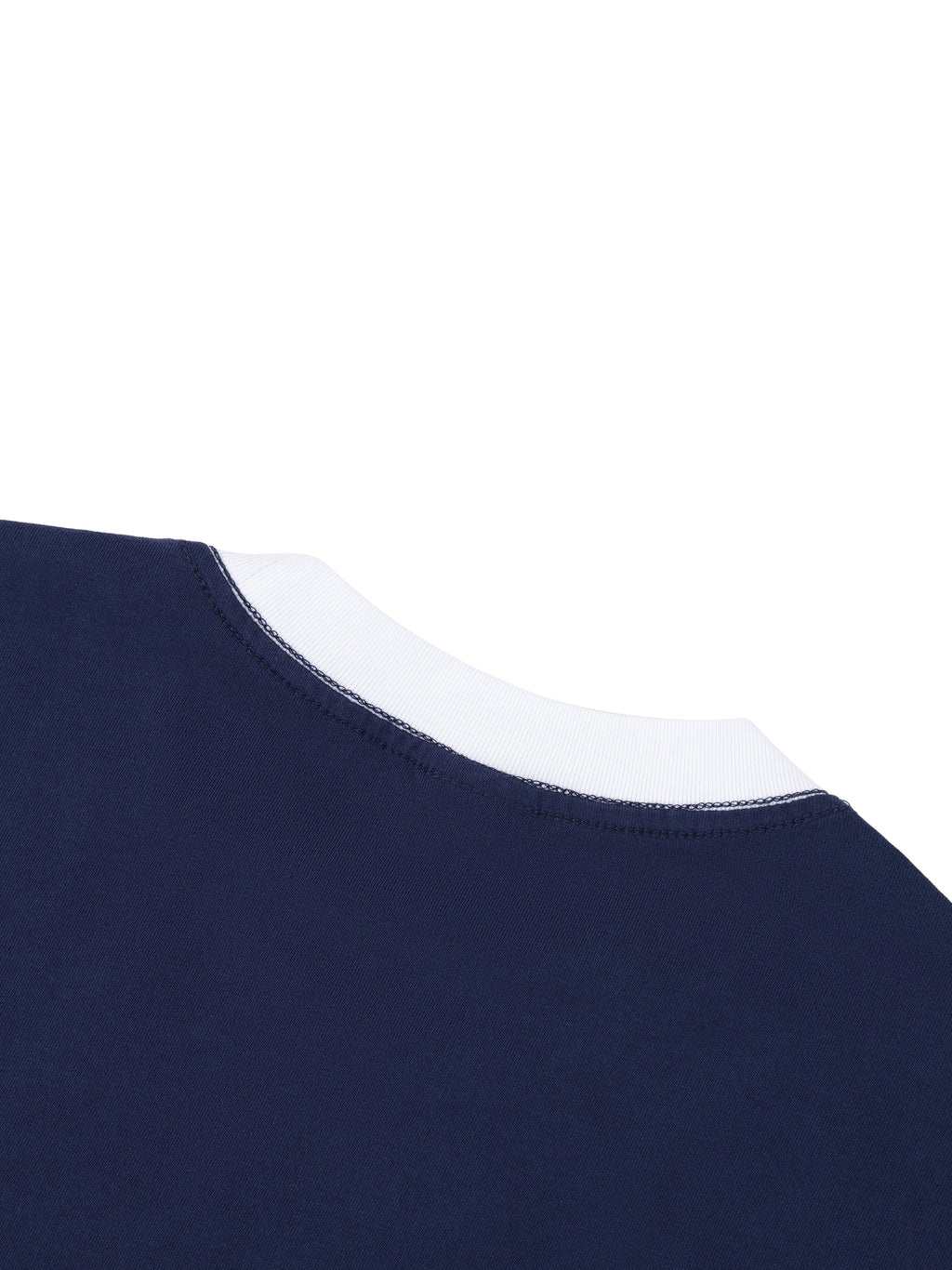 Unisex Boxy Color Block T-Shirt