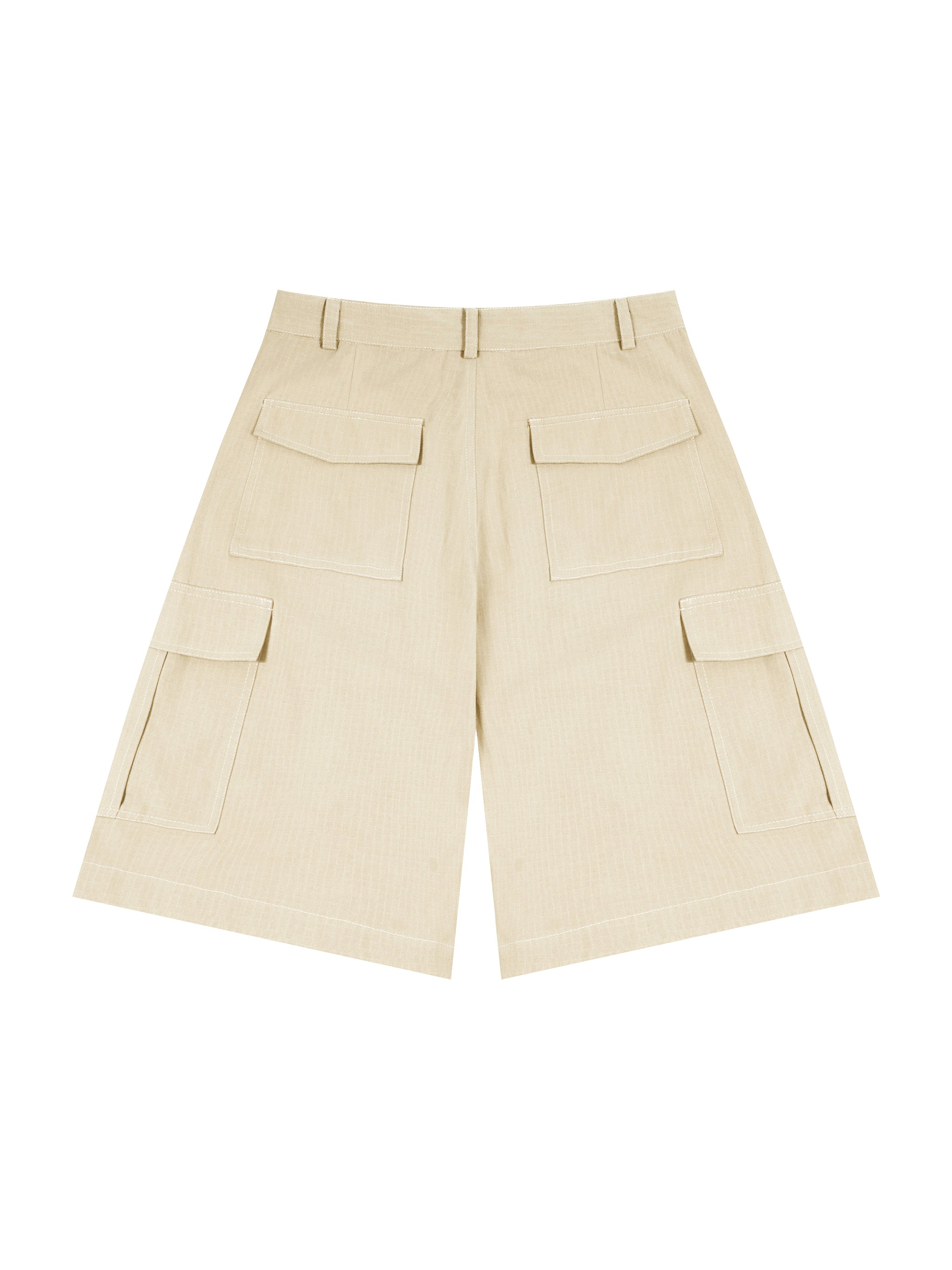 Unisex Woven Cargo Shorts
