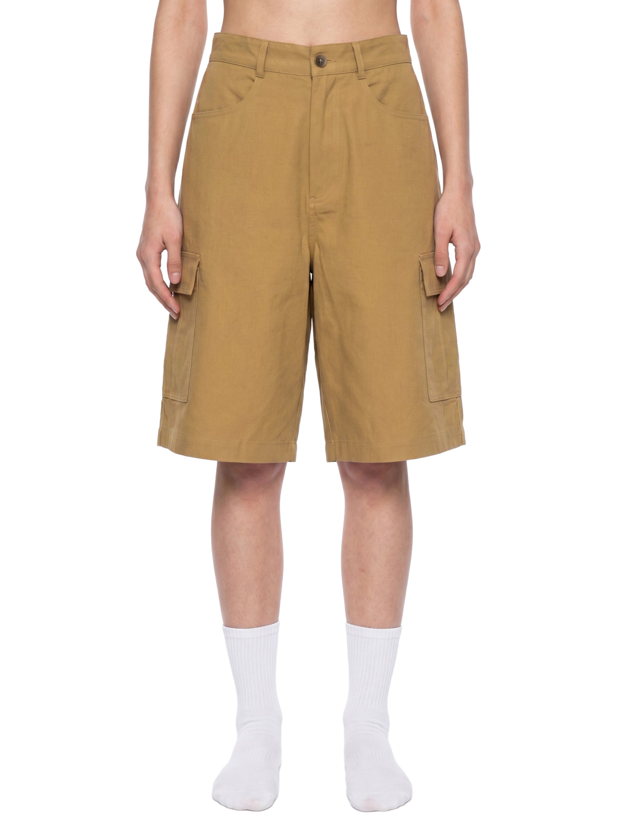 Unisex Woven Cargo Shorts