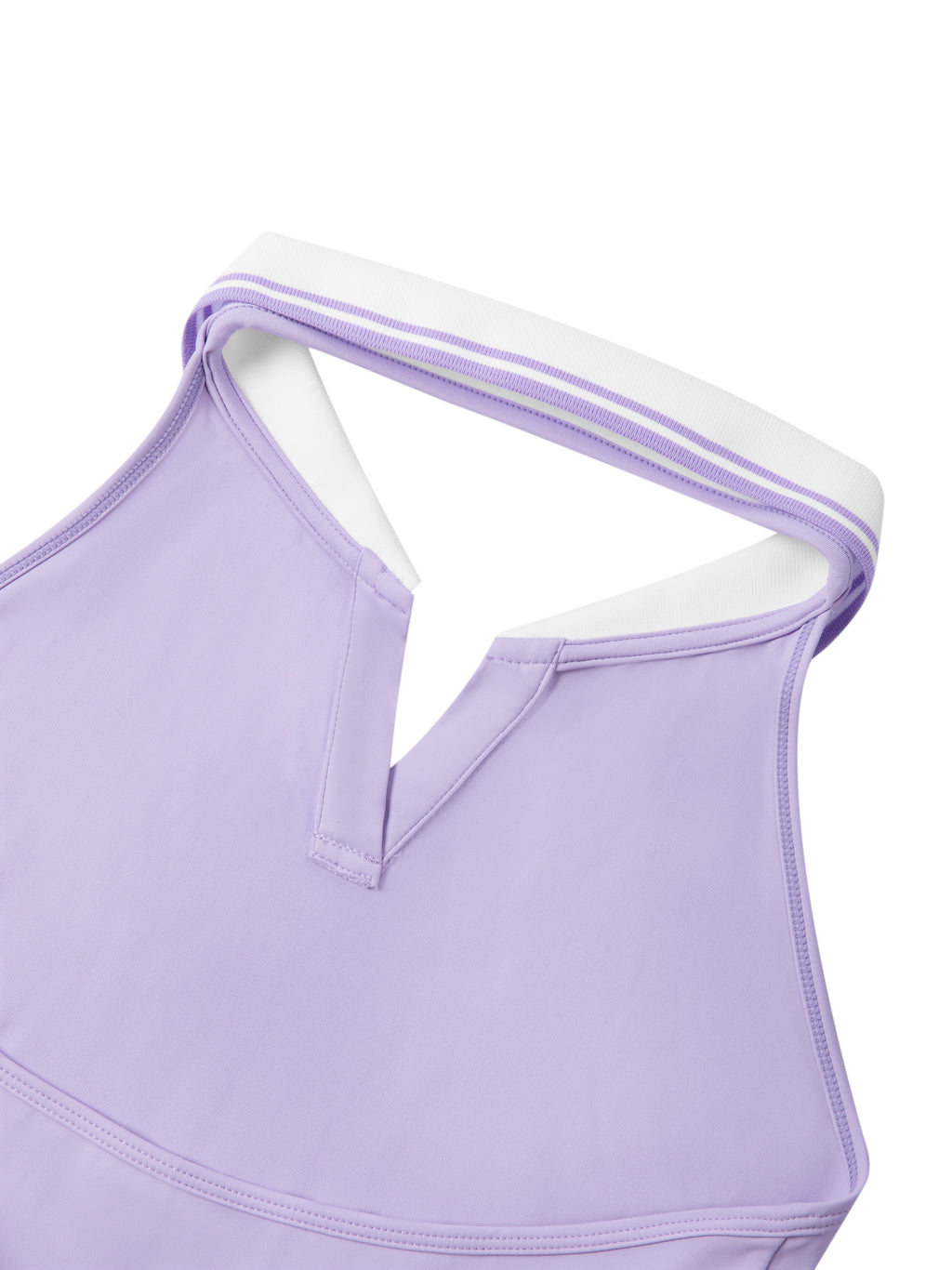 Women's Collared Halter A-Line Tennis Dress