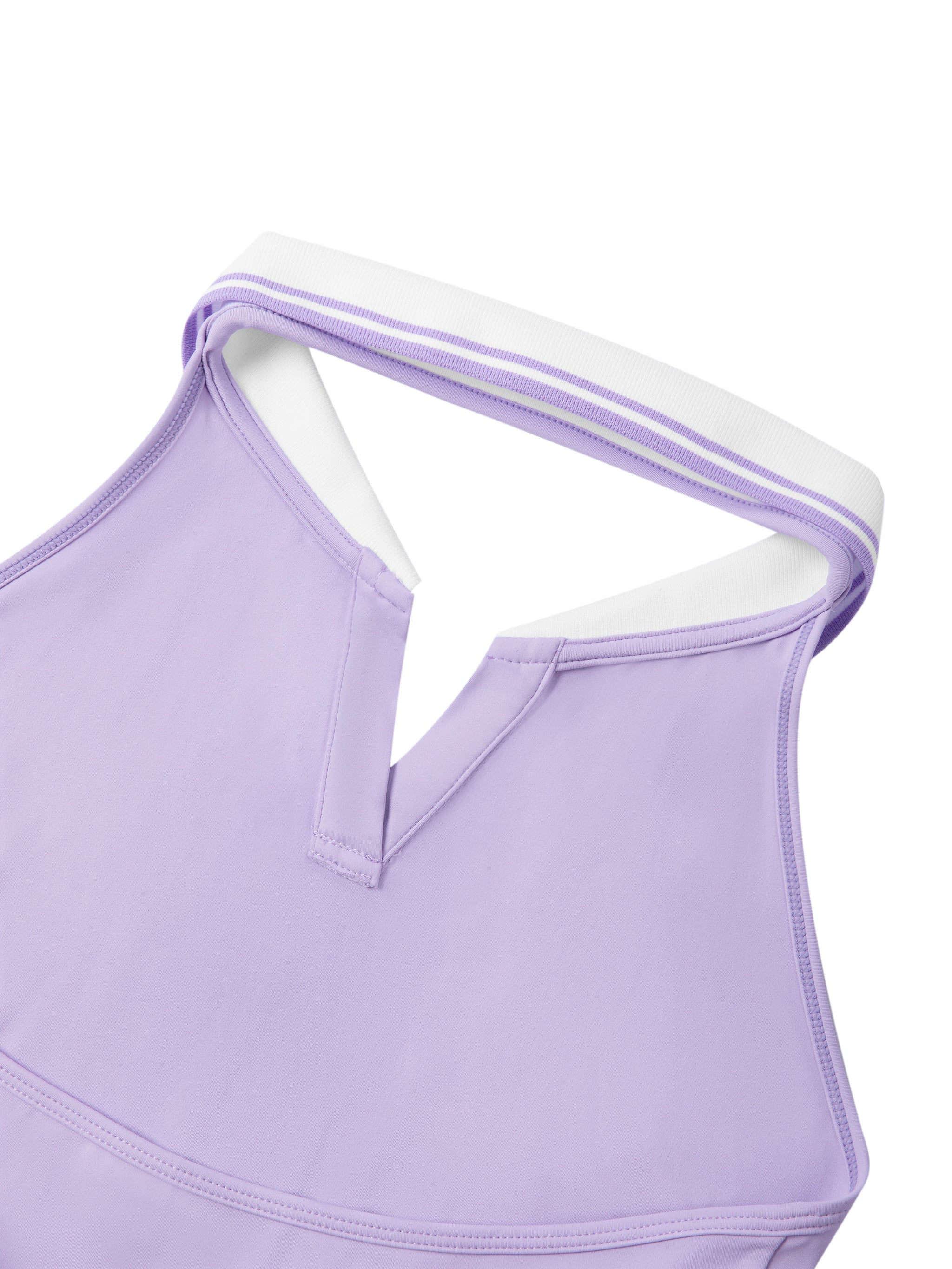 Women's Collared Halter A-Line Tennis Dress