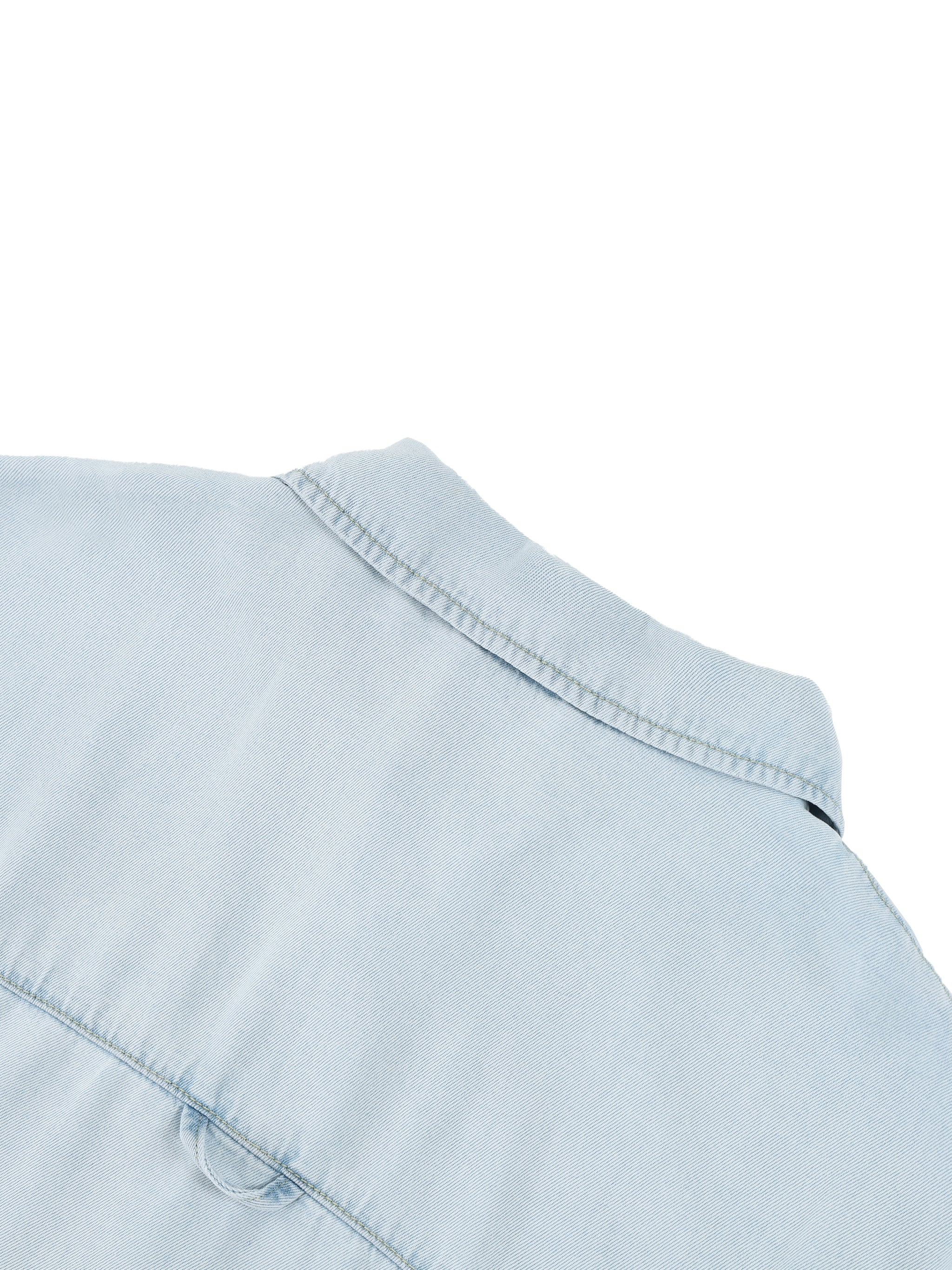 Unisex Vintage Wash Drop Shoulder Lyocell Shirt