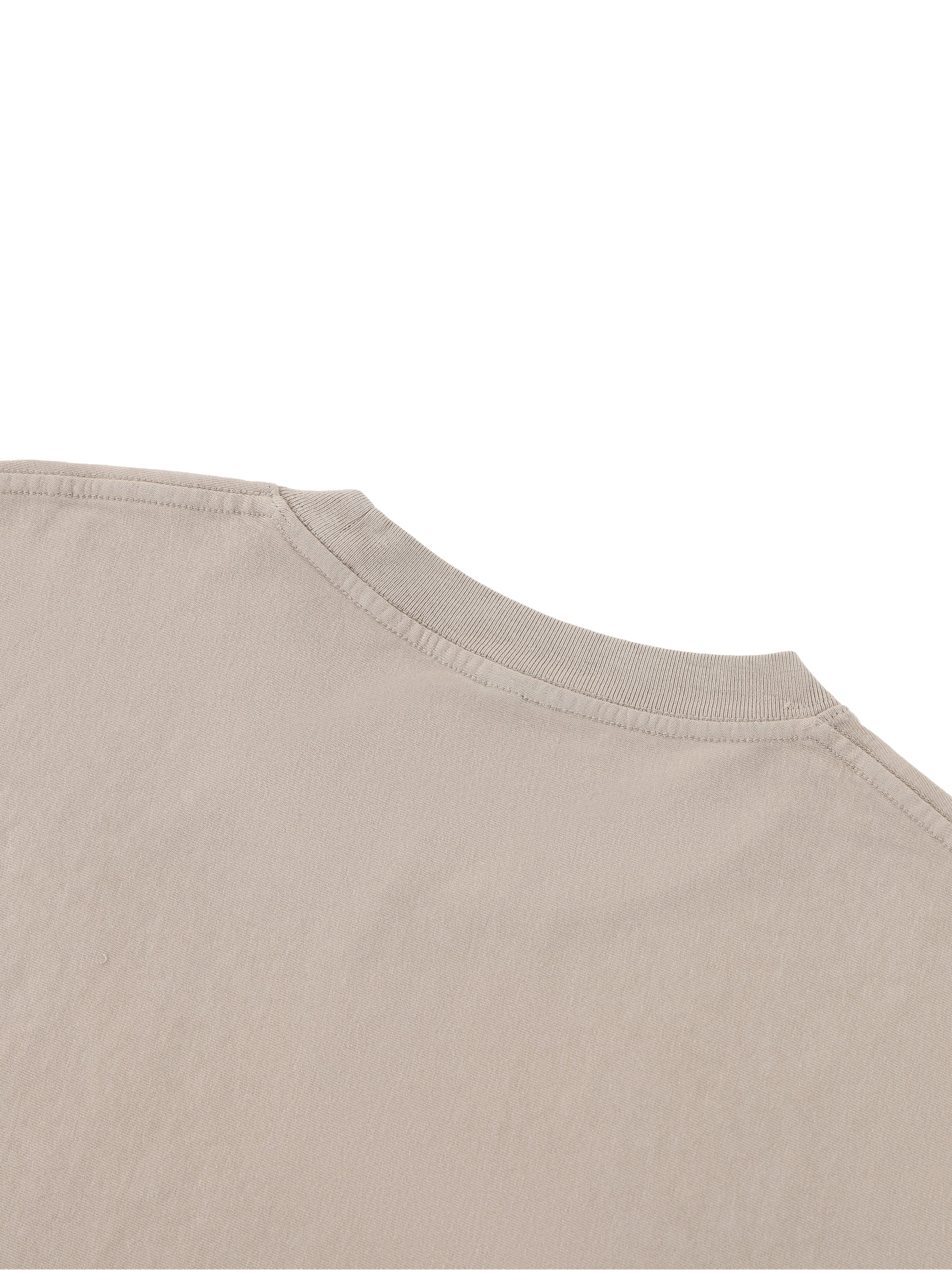 Unisex Heavyweight Boxy Raw Edge T-Shirt
