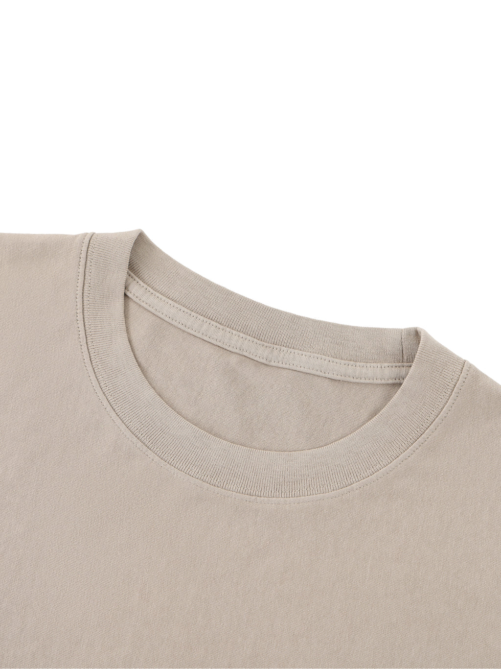 Unisex Heavyweight Boxy Raw Edge T-Shirt