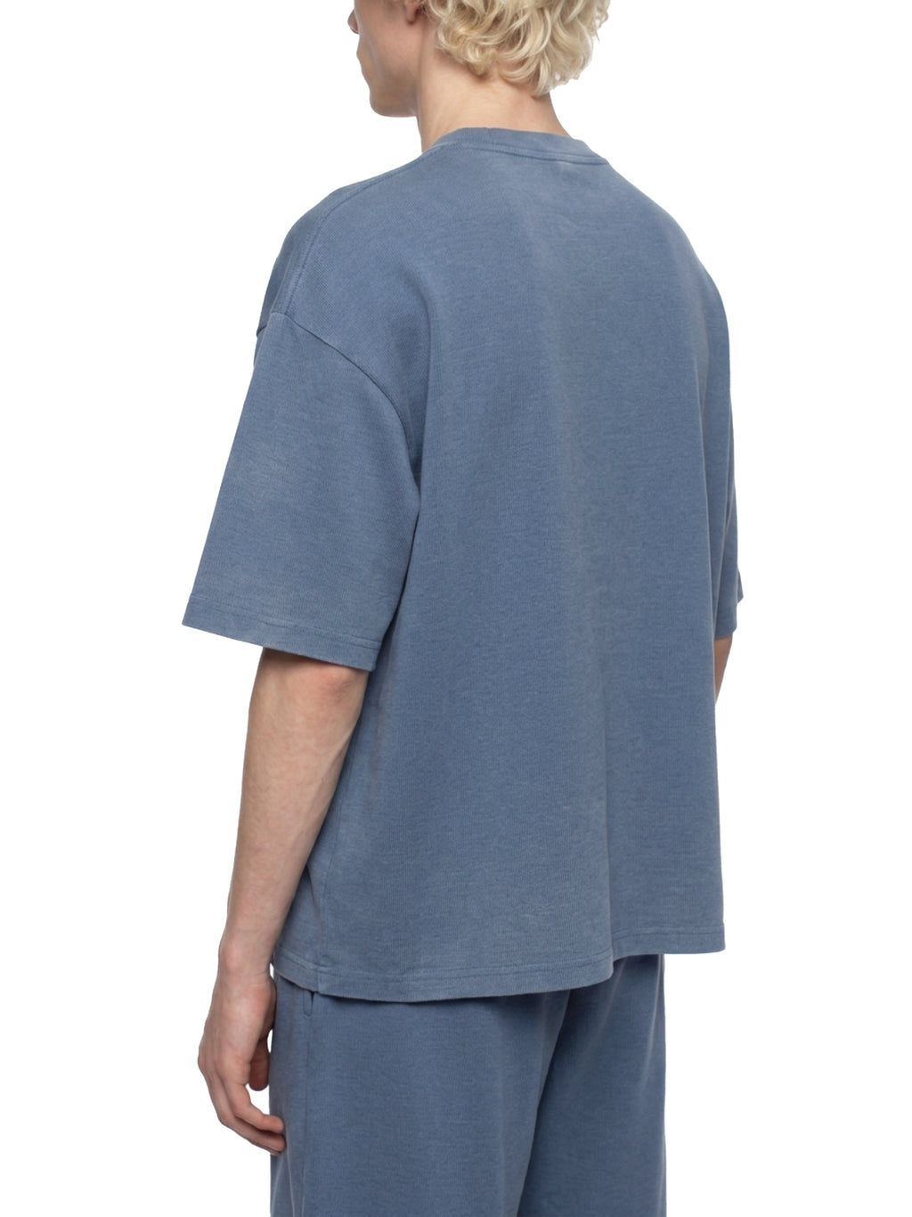 Unisex Vintage Wash Sunfade Boxy Waffle T-Shirt