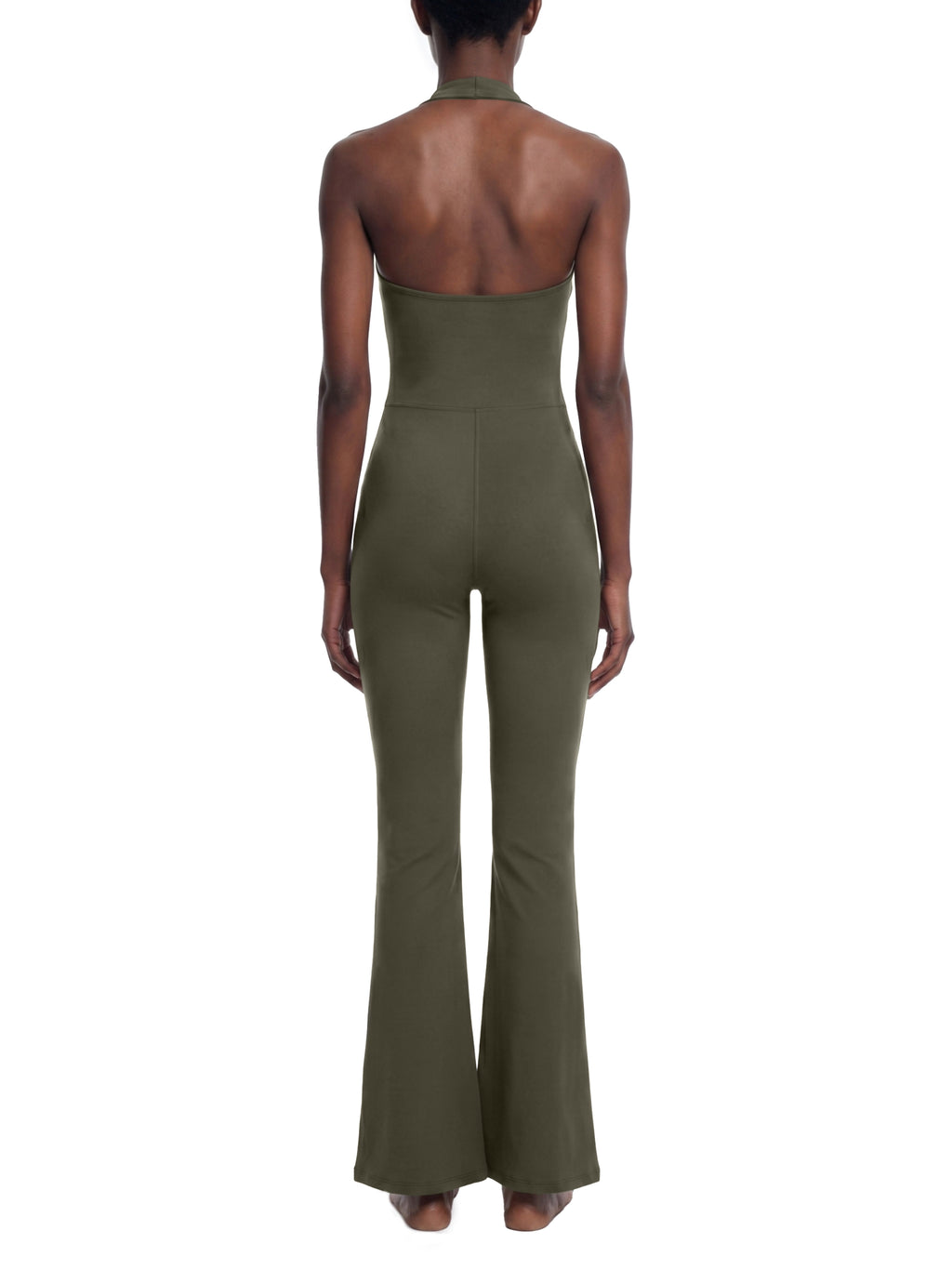 Women’s Halter Flared Jumpsuit